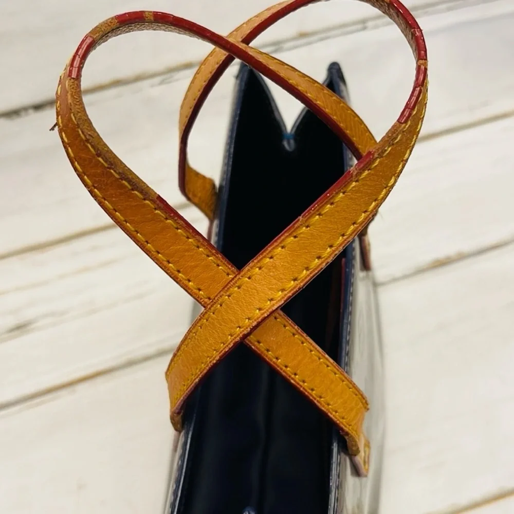 Adorable vintage Louis Vuitton Olive embossed Vermis tote bag - Picture 5 of 7